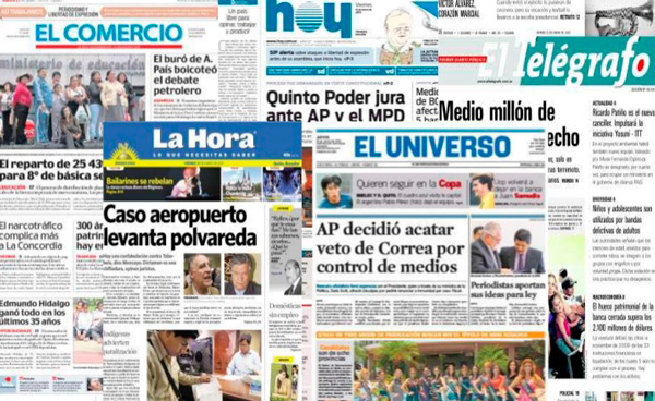 prensa - medios - ecuador